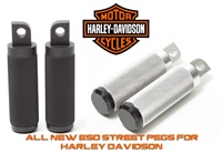 ESD HARLEY DAVIDSON FOOTPEGS SPORTSTER FXR BILLET ALUMINUM ANODIZED CNC MACHINED AMERICAS BEST HARLEY DAVIDSON FOOTPEG