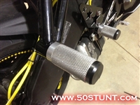 636 stunt pegs; f4i stunt pegs; subcage pegs; R6 stunt pegs; Subcage Stunt Pegs ESD Manufacturing;