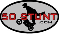 50STUNT OVAL STICKER